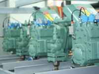 Production of refrigeration plants